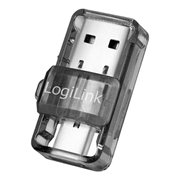 LogiLink BT0054 Adapter Bluetooth 5.0 USB-C/USB-A - przezroczysty szary