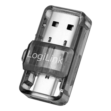 LogiLink BT0054 Adapter Bluetooth 5.0 USB-C/USB-A - przezroczysty szary