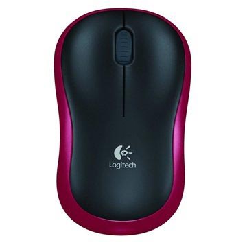 Mysz Bezprzewodowa Logitech M185 - Czerwona