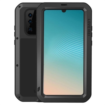 Hybrydowe etui Love Mei Powerful do telefonu Huawei P30 Pro - Czarne