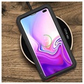 Hybrydowe Etui Love Mei Powerful do Samsung Galaxy S10+ - Czarne