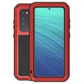 Hybrydowe Etui Love Mei do Samsung Galaxy S20 - Czerwień