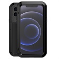 Hybrydowe Etui Love Mei Powerful na iPhone 12 Mini - Czarne