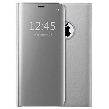 iPhone 7/8/SE (2020)/SE (2022) Etui z Klapką Luxury Mirror View - Różowe Złoto