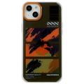 Hybrydowe Etui Mutural Camouflage Series dla iPhone 14 Plus - Zieleń