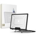 Etui Tech-Protect SmartShell Pro na MacBooka Air 13" 2023/2025 - czarny / przezroczysty