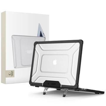Etui Tech-Protect SmartShell Pro na MacBooka Air 15" 2023/2025 - czarny / przezroczysty