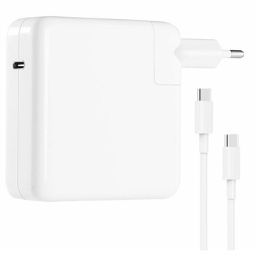 Ładowarka USB-C do MacBooka Pro 16/15" - 96W - kabel USB-C - biała