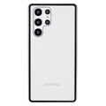 Samsung Galaxy S22 Ultra 5G Magnetyczne Etui ze Szkłem Hartowanym - Srebrny