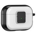 Etui magnetyczne do słuchawek Apple AirPods Pro, zapinane etui na słuchawki Bluetooth z TPU z karabińczykiem