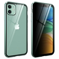 Magnetyczne Etui ze Szkłem Hartowanym Zapewniającym Prywatność do iPhone 11