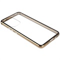 Samsung Galaxy A53 5G Magnetyczne Etui ze Szkłem Hartowanym - Złoto