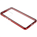 Samsung Galaxy A53 5G Magnetyczne Etui ze Szkłem Hartowanym - Czerwień