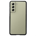 Samsung Galaxy S21 FE 5G Magnetyczne Etui ze Szkłem Hartowanym - Czarne