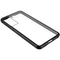 Samsung Galaxy S21 FE 5G Magnetyczne Etui ze Szkłem Hartowanym - Czarne