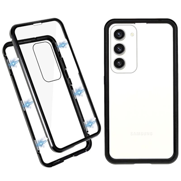 Samsung Galaxy S23 5G Magnetyczne Etui z Hartowanym Szkłem