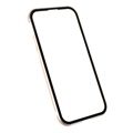 iPhone 13 Magnetyczne Etui ze Szkłem Hartowanym - Złoto