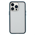 iPhone 13 Pro Magnetyczne Etui z Hartowanym Szkłem - Błękit