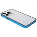iPhone 13 Pro Magnetyczne Etui z Hartowanym Szkłem - Błękit
