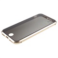 iPhone 7/8/SE (2020)/SE (2022) Magnetyczne Etui z Hartowanym Szkłem - Złoto