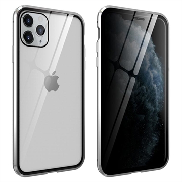 iPhone 11 Pro Magnetyczne Etui z Hartowanym Szkłem - Prywatyzująca