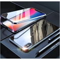 iPhone XS/X Magnetyczne Etui ze Szkłem Hartowanym