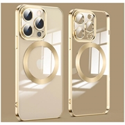 iPhone 14 Pro Max Magnetyczne Hybrydowe Etui - Złoto