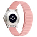 Samsung Galaxy Watch4/Watch4 Classic Magnetyczny Sportowy Silikonowy Pasek - Róż