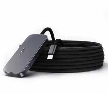 Magnetyczna ładowarka bezprzewodowa 18W - iPad Air 13 2025/2024/Pro 12.9 2022/2021/2020/2018 - Czarny