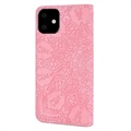 Etui-Portfel Mandala do iPhone 11 - Róż