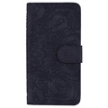 Etui z Portfelem z Serii Mandala do Samsung Galaxy A50 - Czarne