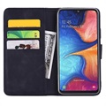 Etui z Portfelem z Serii Mandala do Samsung Galaxy A50 - Czarne