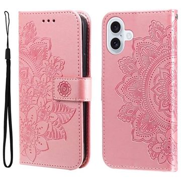 Etui z Portfelem z Serii Mandala do iPhone 17 - Róż