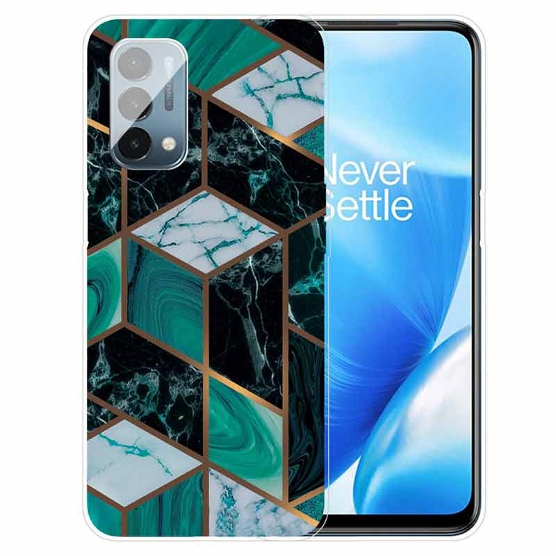 Oneplus Nord N0 5g Etui Marble Pattern Z Tpu Biel Zielen