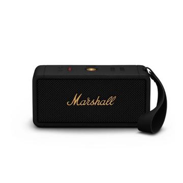 Przenośny głośnik Bluetooth Marshall Middleton - czarny / mosiężny