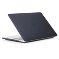 MacBook Air 13.3" 2018 A1932 Matowe Etui z Plastiku - Czerń