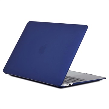 MacBook Air 13.3" 2018 A1932 Matowe Etui z Plastiku - Granat
