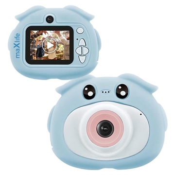 Kamera cyfrowa dla dzieci Maxlife MXKC-100 - niebieska