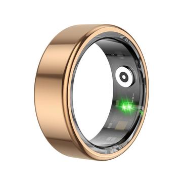 Maxlife MXSR-100 Smart Ring z etui ładującym - Rozmiar: 12/21.4mm - Złoty