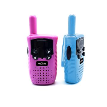 Zestaw Maxlife MXWT-100 Walkie Talkie dla dzieci - niebiesko-różowy