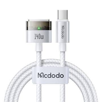 Kabel ładujący Mcdodo CA-207 140W USB-C do MagSafe 3 - 2m - biały