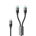 Mcdodo CA-6700 Kabel do szybkiego ładowania 2 w 1 - USB-C, Lightning - 1.5m