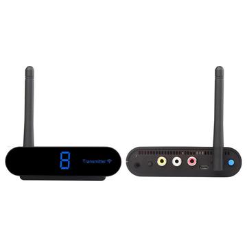 Zestaw bezprzewodowego nadajnika i odbiornika AV Measy AV530 - 5.8GHz/300m - wtyczka UE