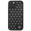 Etui Mercedes-Benz Stars Pattern - iPhone 13 - Czerń