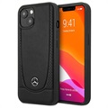 iPhone 13 Mini Mercedes-Benz Urban Line Skórzane Etui - Czarne