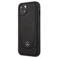 iPhone 13 Mini Mercedes-Benz Urban Line Skórzane Etui - Czarne