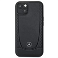 iPhone 13 Mini Mercedes-Benz Urban Line Skórzane Etui - Czarne