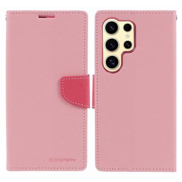 Etui-Portfel Mercury Goospery Fancy Diary Samsung Galaxy S24 Ultra - Róż