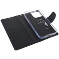 Etui-Portfel Mercury Goospery Fancy Diary iPhone 14 Pro Max - Czerń