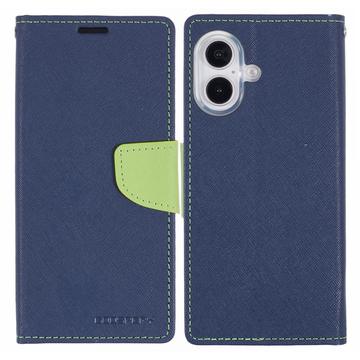 Etui-Portfel iPhone 16 Mercury Goospery Fancy Diary - Błękit
